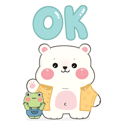 BooBoo Bear : Everyday Cute(BIG STICKER)