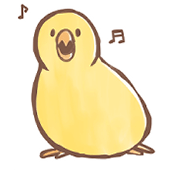 Happy Yellow Budgie