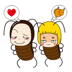 ゴキブリのカップル