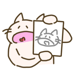 山田にゃんの介のでじたるすたんぷ。