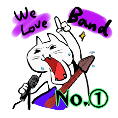 Band sticker by coffee & sugar