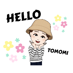 TOMOMI-STICKER-