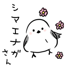 Shimaenaga's daily stickers