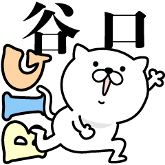 Pretty kitten TANIGUCHI Sticker [BIG]