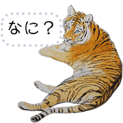 Tiger painting