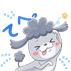 Line Mobile Dog Cat Anime Version Line Stickers Line Store