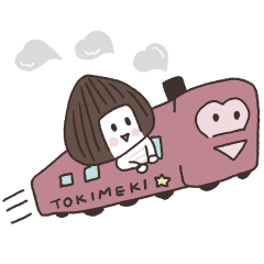 Onigiri-chan in love Stickers