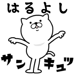 Pretty kitten HARUYOSHI Sticker [MOVE]