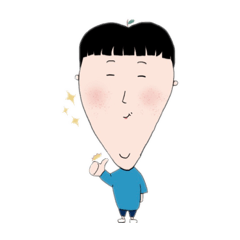 我的巨型蘋果頭