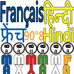 90 ° 8 franceses,.Indiano