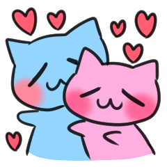happy couple cats2