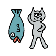 貓與魚