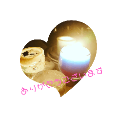 candle BLUE MOON Megumu
