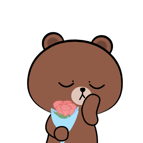 Sticker BROWN & FRIENDS : Andie v10