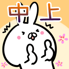 Nakagami usagi namae Sticker