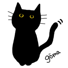 black cat goma