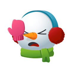 Snowmoji - Snowman Emoji Animated 2