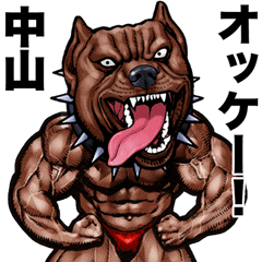 Nakayama dedicated Muscle macho animal