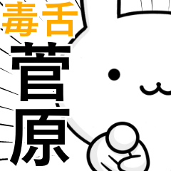 無難に毒舌？菅原さん☆ウサギ