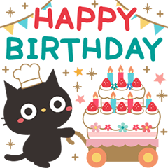 Jump out! Black Cat's Celebration