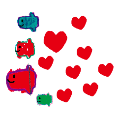with heart sunfish to