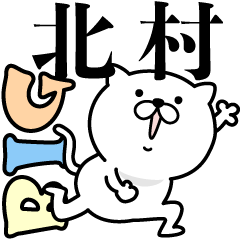 Pretty kitten KITAMURA Sticker [BIG]