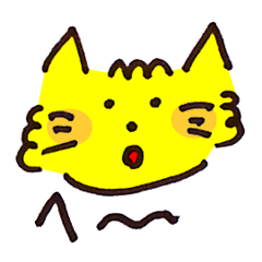 小学生が作った手書きのゆるい猫スタンプ Line スタンプ Line Store