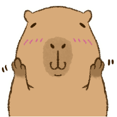 Kapi Capybara : Chubby Capy