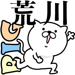 Pretty kitten ARAKAWA Sticker [BIG]