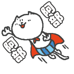 Name Sticker Cat / Abe
