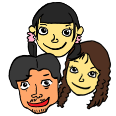 MY LOVE LOVE Family Stickers