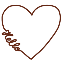 Line heart
