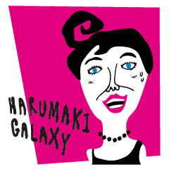 HARUMAKI GALAXY official sticker