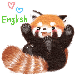 Red panda / Chiyupokke / English