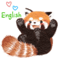 Red panda / Chiyupokke / English