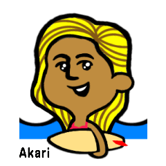 Surfer Akari