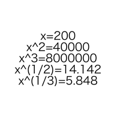 Power and Root of Number 5