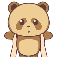 Brown Panda - good day bad day!
