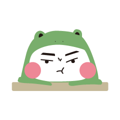 Shaggy eyebrow frog