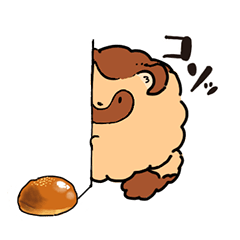 ふわふわのぽめたぬき