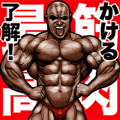 Kakeru dedicated Muscle macho sticker 5