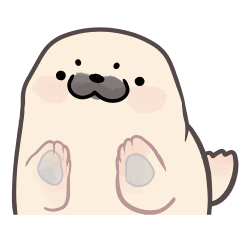 Regular life of Damu the cute seal (1)