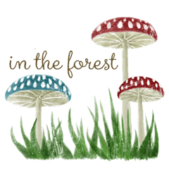 *in the forest stickers