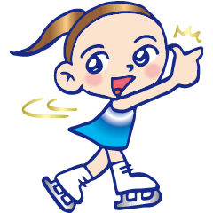 Figure skater Link-chan