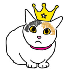 the noble cat sticker