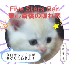 Five Stars Barスタンプ（客用）