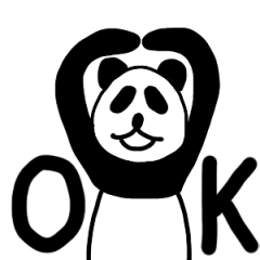useful pandas sticker like emoji