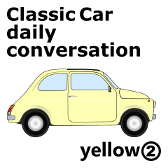 Classic Car Daily conversation(yellow2)