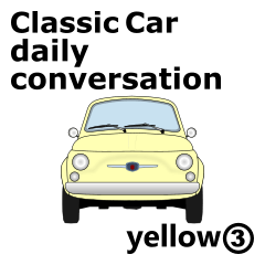 Classic Car Daily conversation(yellow3)