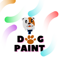 pintura de cachorro